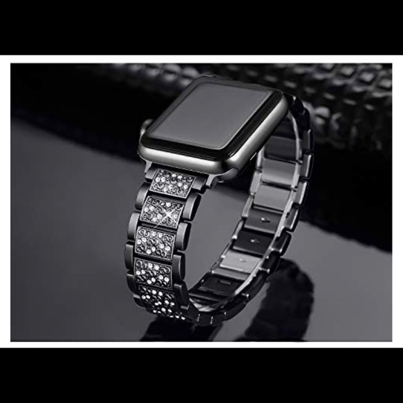 Apple iWatch Bling Metal Wristband - Picture 1 of 2